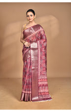Morchari Chanderi Digital Print Saree-Multi | Grocsy