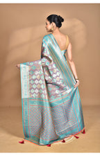 Morchari Rajputana Kanjiviram Silk Saree-Pink | Grocsy