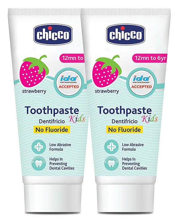 Chicco Toothpaste Strawberry Flavour | Grocsy