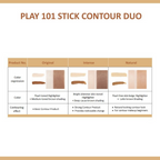 Etude House Play 101 Stick Contour Duo - 1 Original | Grocsy