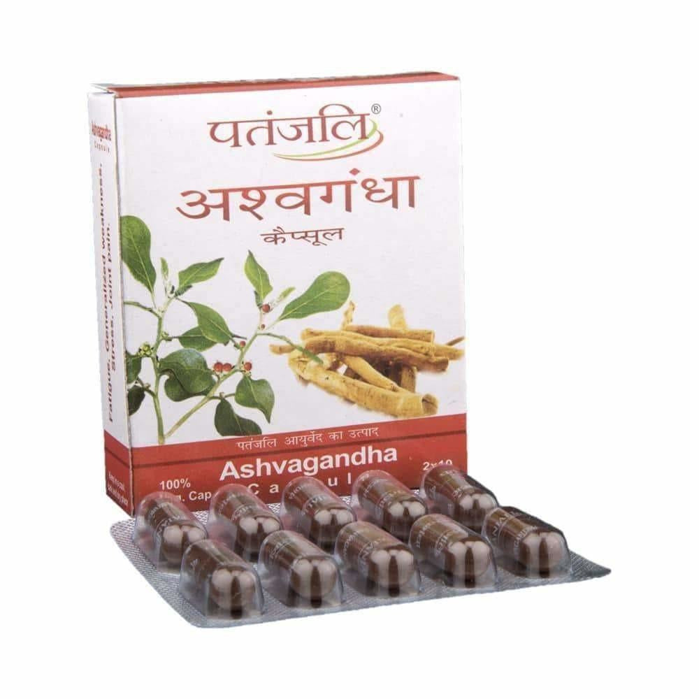 Patanjali Ashwagandha Capsules | Grocsy