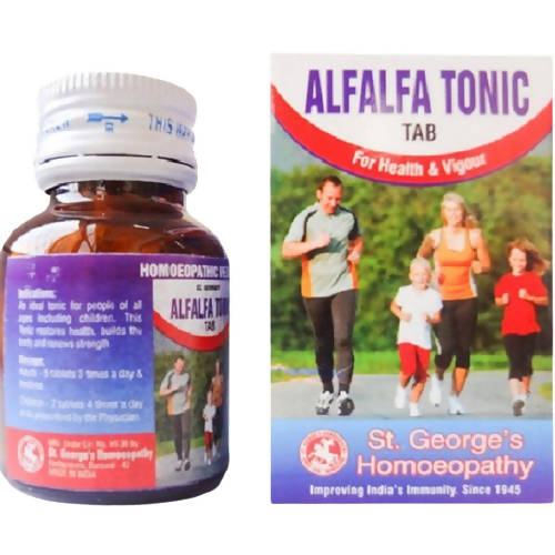 St. George's Homeopathy Alfalfa Tonic Tablets | Grocsy