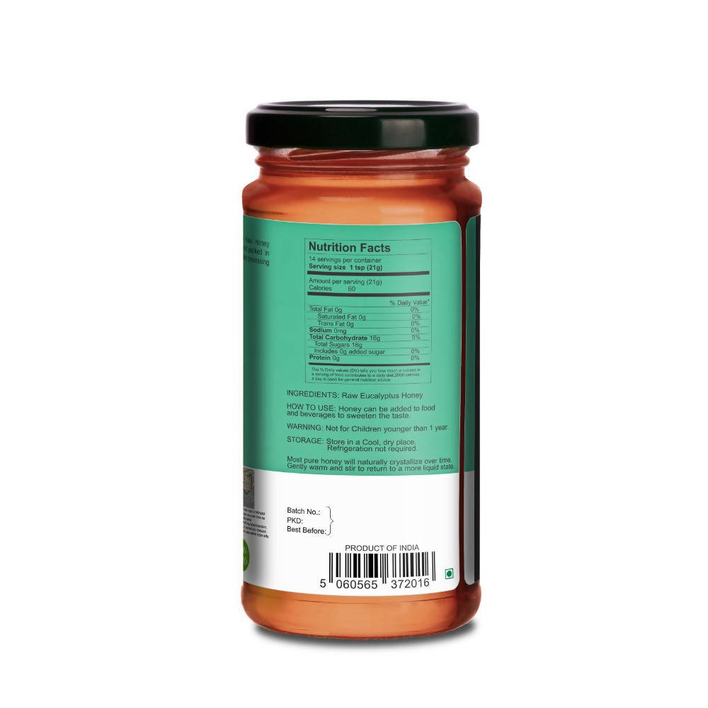 Merlion Naturals Eucalyptus Raw Honey | Grocsy