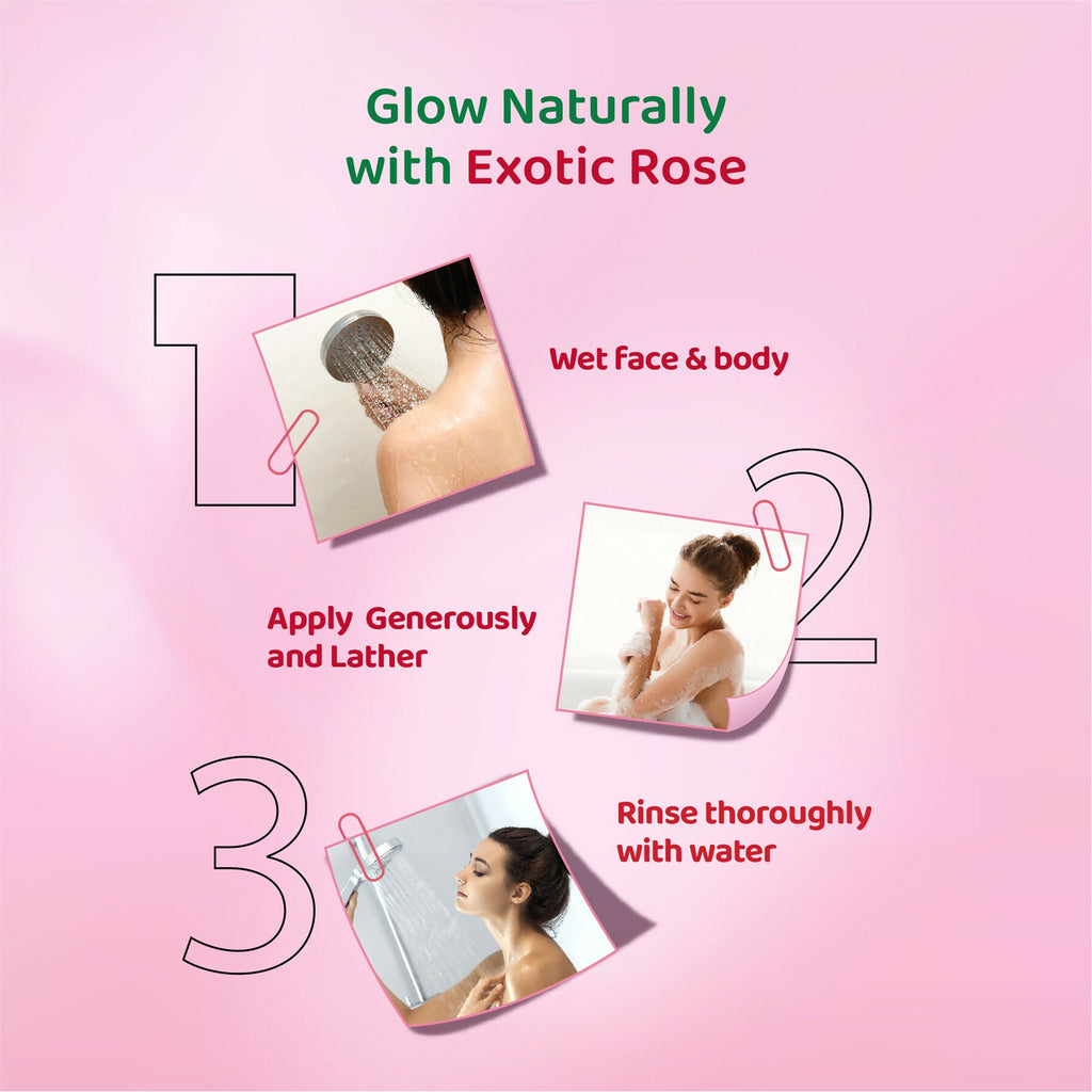 Nisha Soaps for Bath - Exotic Rose | Grocsy