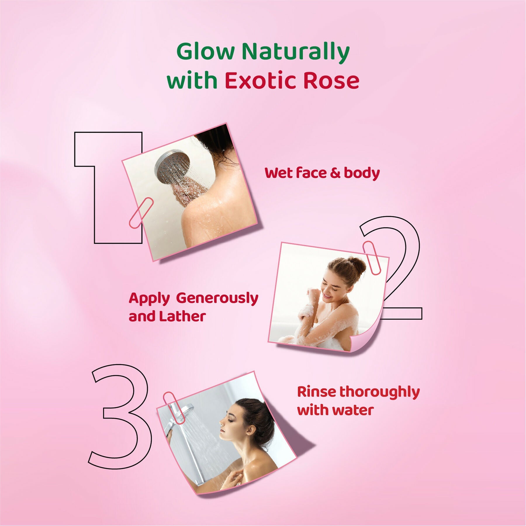 Nisha Soaps for Bath - Exotic Rose | Grocsy
