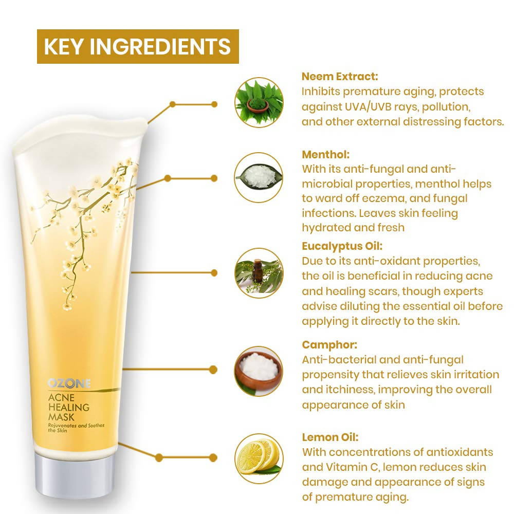 Ozone Acne Healing Mask | Grocsy