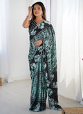 Vegaa Fashion Multi Color Chinon Printed Party Wear Saree | Grocsy