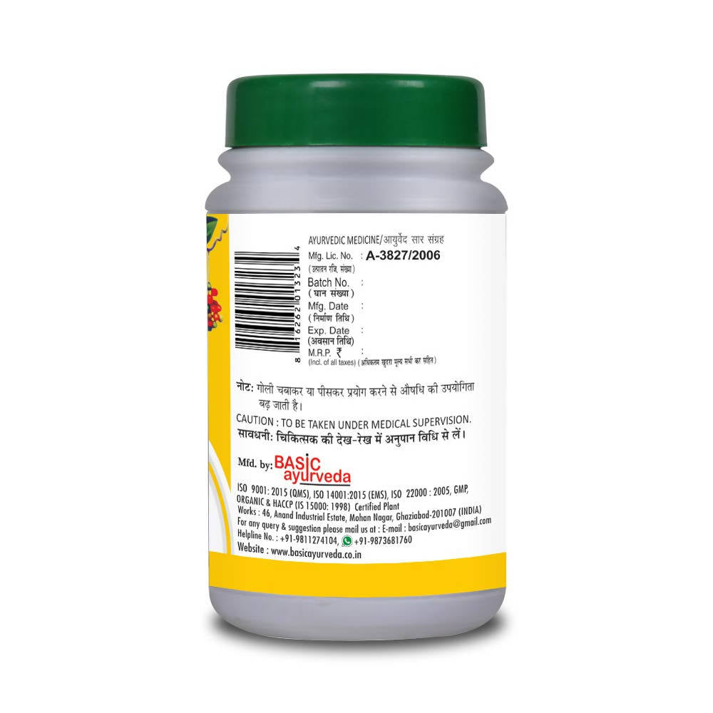 Basic Ayurveda Ekangveer Ras Tablet | Grocsy