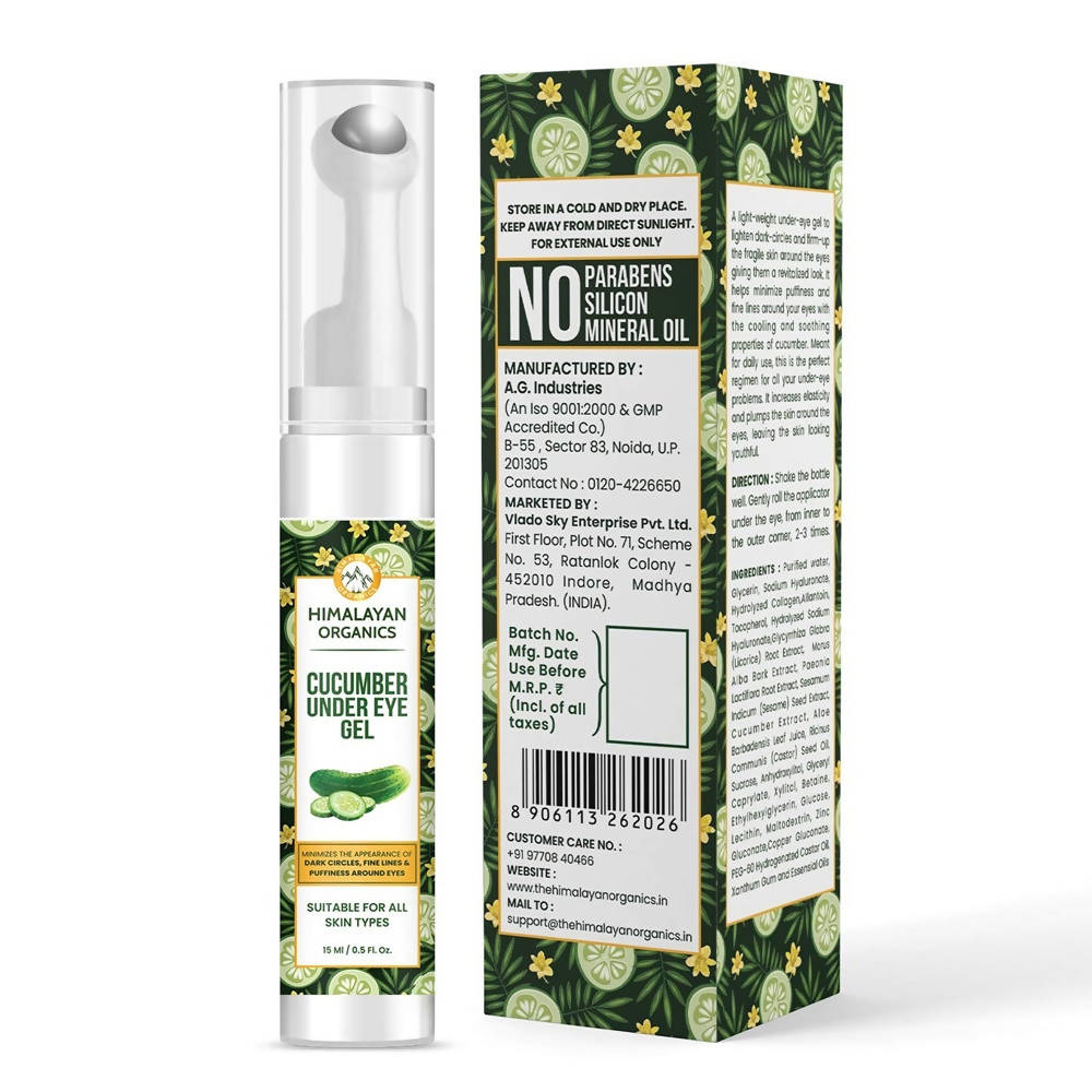 Himalayan Organics Cucumber Under Eye Gel | Grocsy