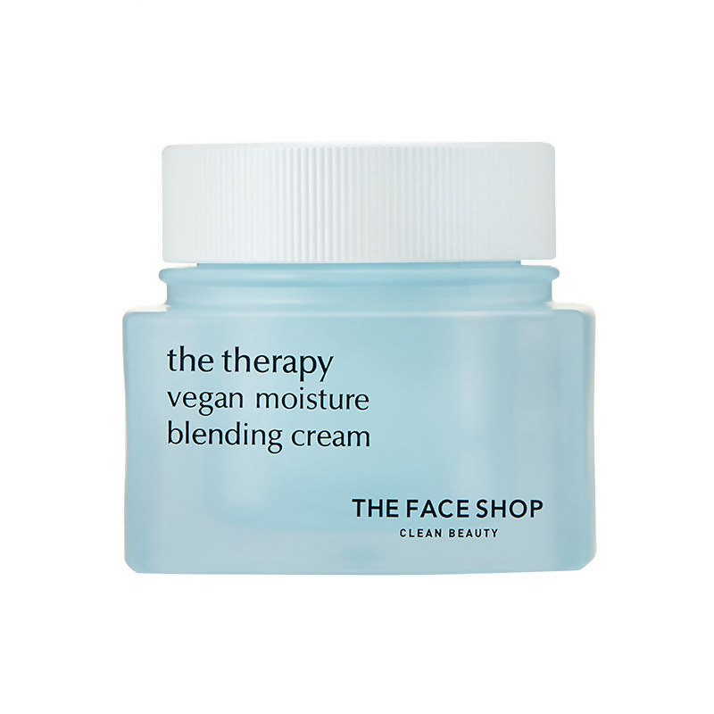 The Face Shop The Therapy Vegan Moisture Blending Cream - Korean Skincare | Grocsy