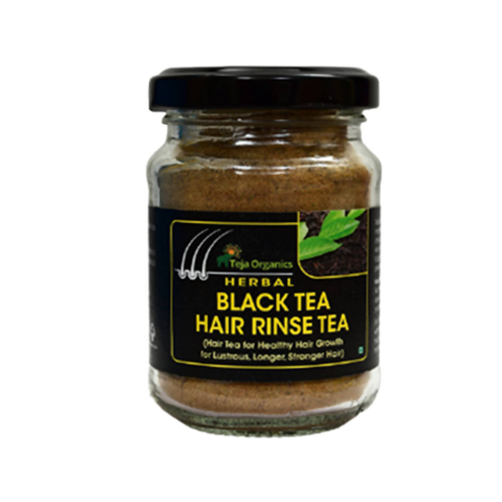 Teja Organics Black Tea Hair Rinse Tea | Grocsy