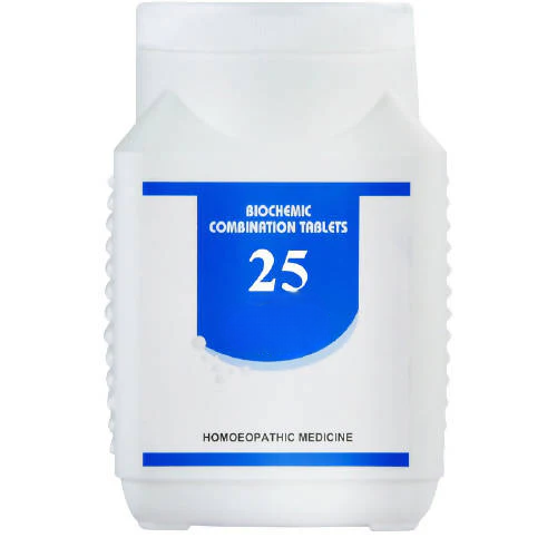 Bakson's Homeopathy Biochemic Combination 25 Tablets | Grocsy
