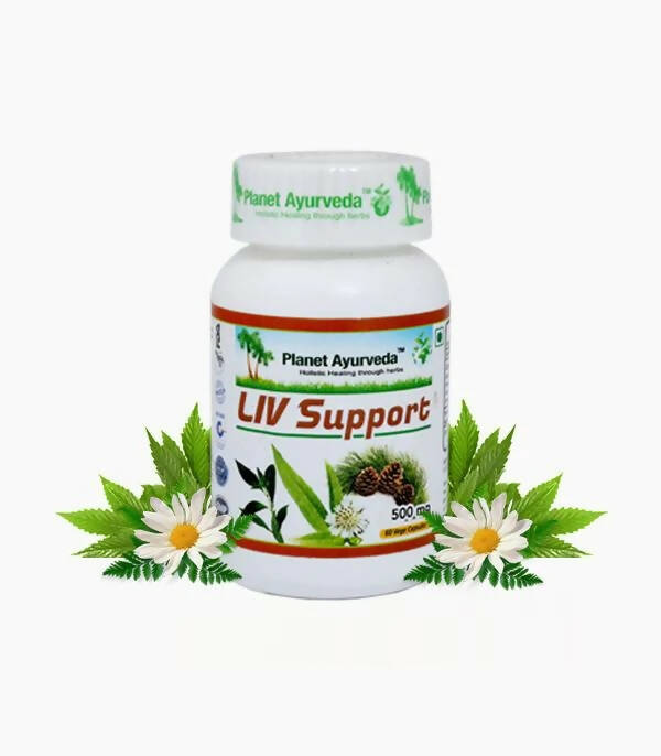Planet Ayurveda Liv Support Capsules | Grocsy