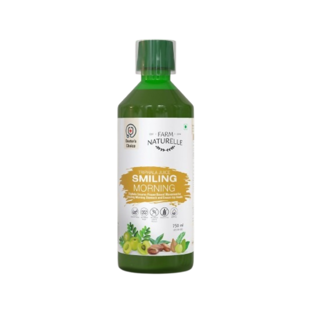 Farm Naturelle Triphala Juice - Herbal Digestive Tonic | Grocsy