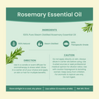 Nat Habit Rosemary Essential Oil | Grocsy