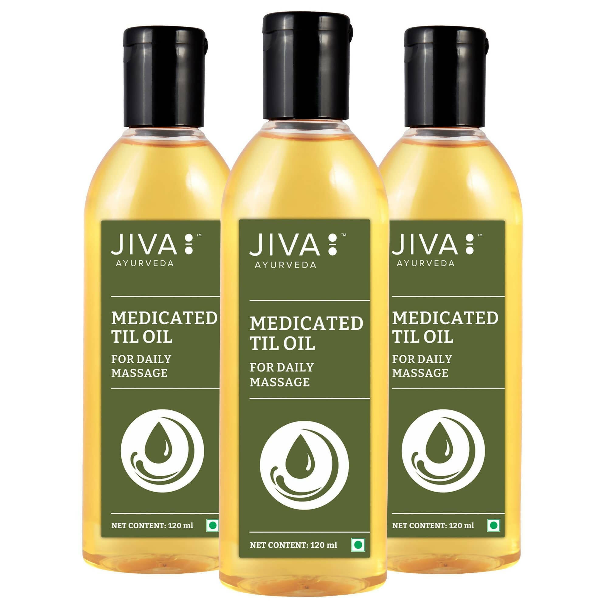 Jiva Ayurveda Medicated Til Oil | Grocsy