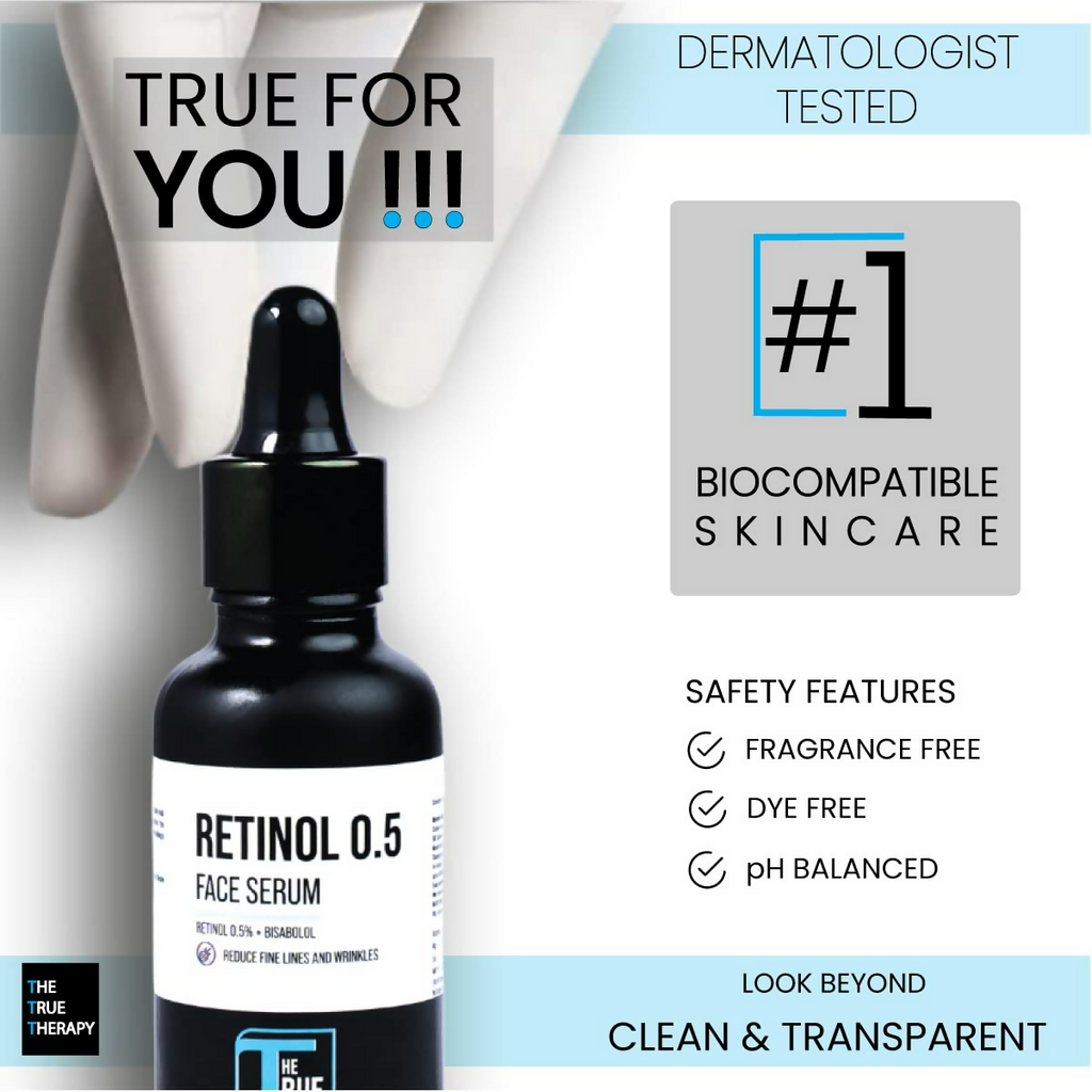The True Therapy 0.5% Retinol Face Serum | Grocsy