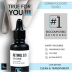 The True Therapy 0.5% Retinol Face Serum | Grocsy