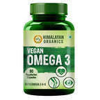 Himalayan Organics Vegan Omega 3 Vegetarian Capsules | Grocsy