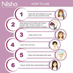Nisha Henna Based Hair Color Natural Brown | Grocsy