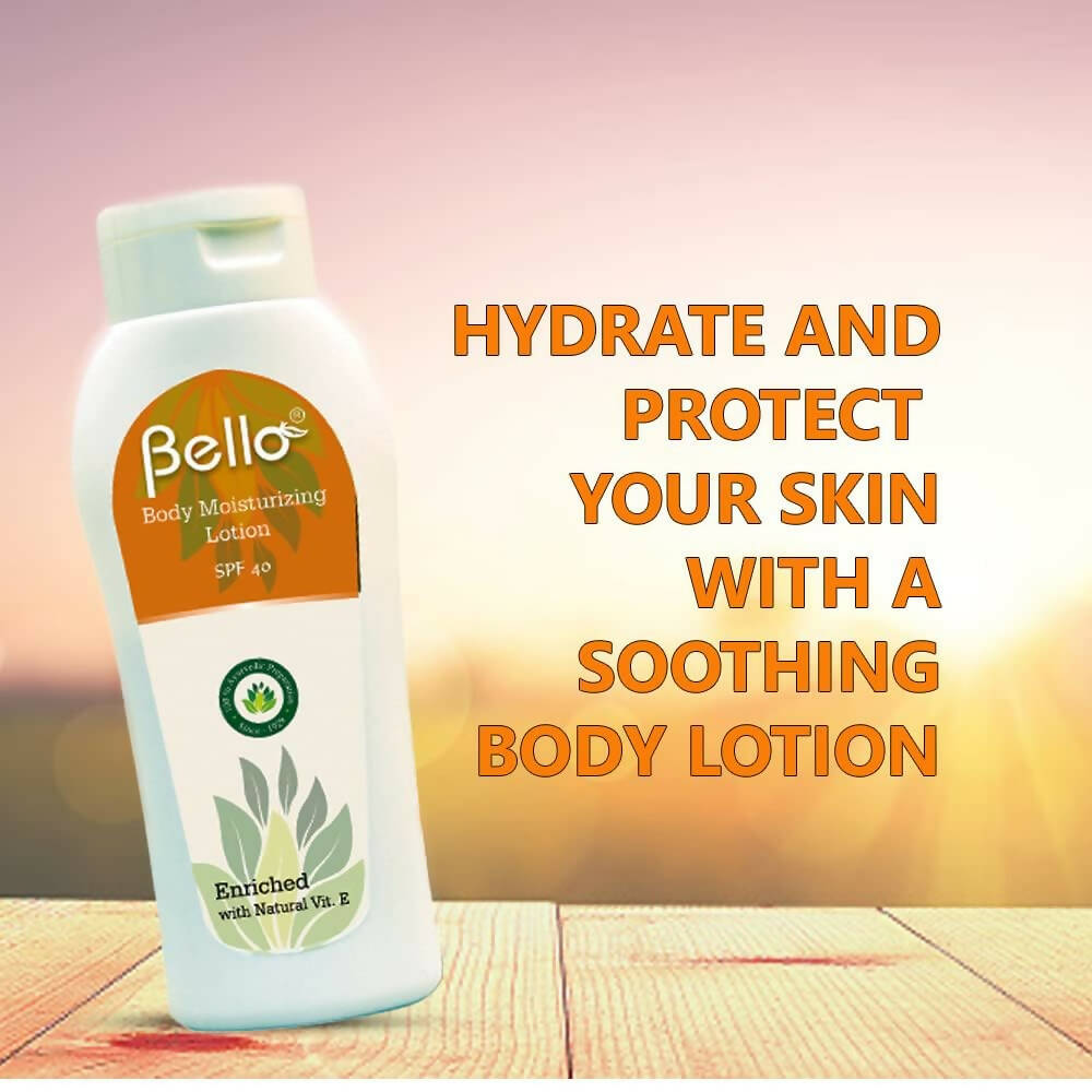 Bello Herbals Body Moisturizing Lotion with SPF40 | Grocsy