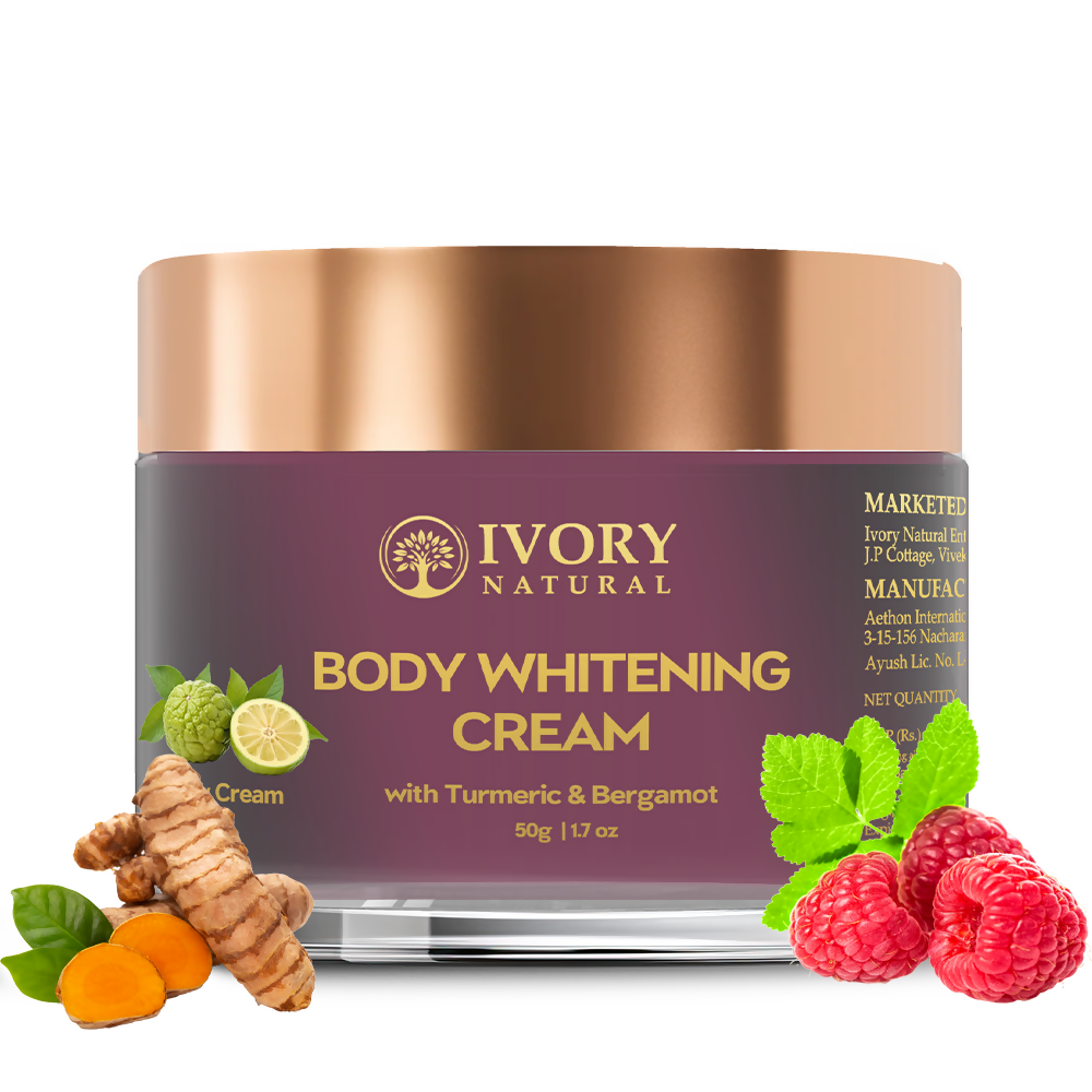 Ivory Natural Body Whitening Cream - Achieve Even Skin Tone And Smooth Texture For A Radiant Glow | Grocsy