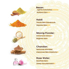 NutriGlow NATURAL'S Ubtan Facial Kit | Grocsy