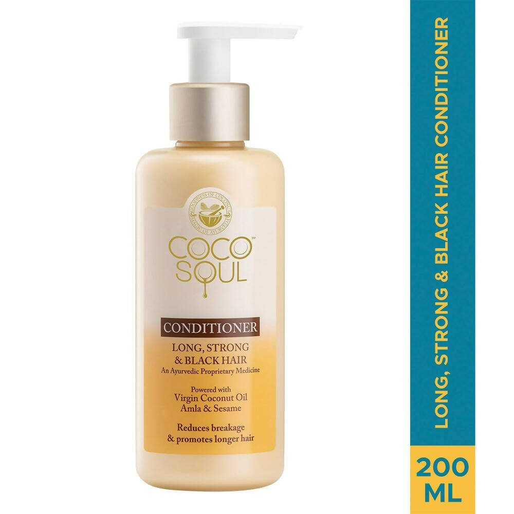 Coco Soul Long, Strong & Black Conditioner | Grocsy