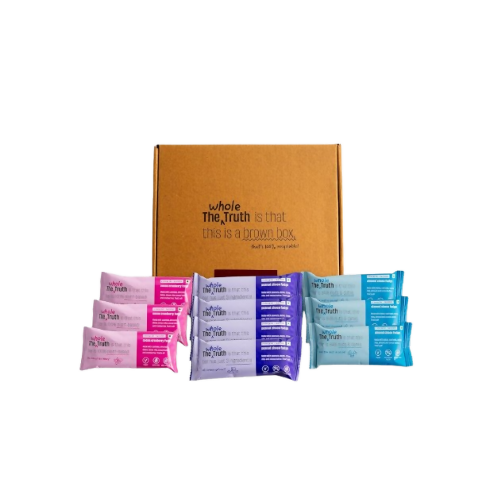 The Whole Truth Energy Bars - Supersaver Pack All-Flavours | Grocsy