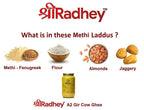 Shreeradhey Methi Laddu with Jaggery without Sugar | Grocsy