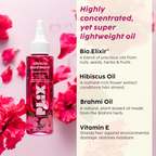 PLIX The Plant Fix Hibiscus Bond Repair Advanced Hair Oil & Shampoo | Grocsy