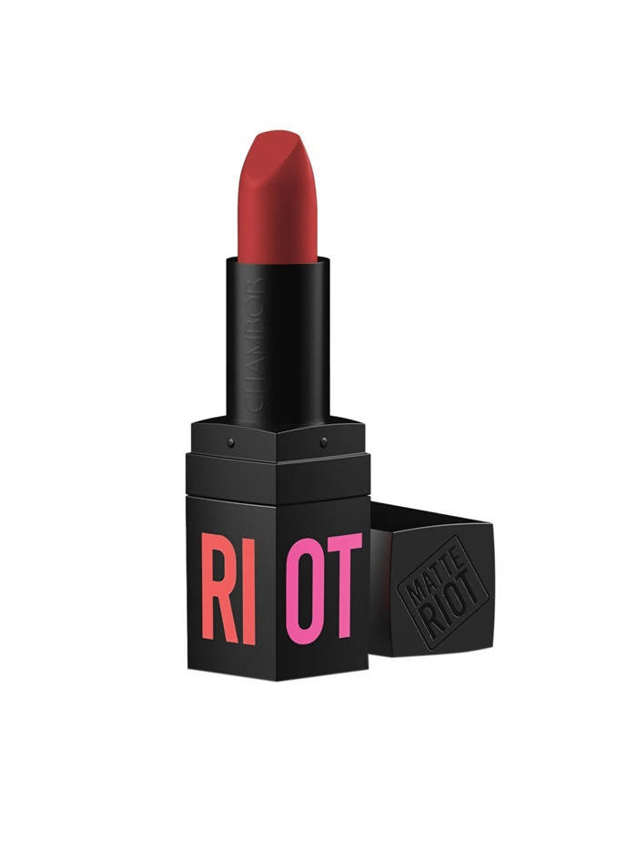 Chambor Coral Matte Riot Candy Flip Lipstick 262 | Grocsy