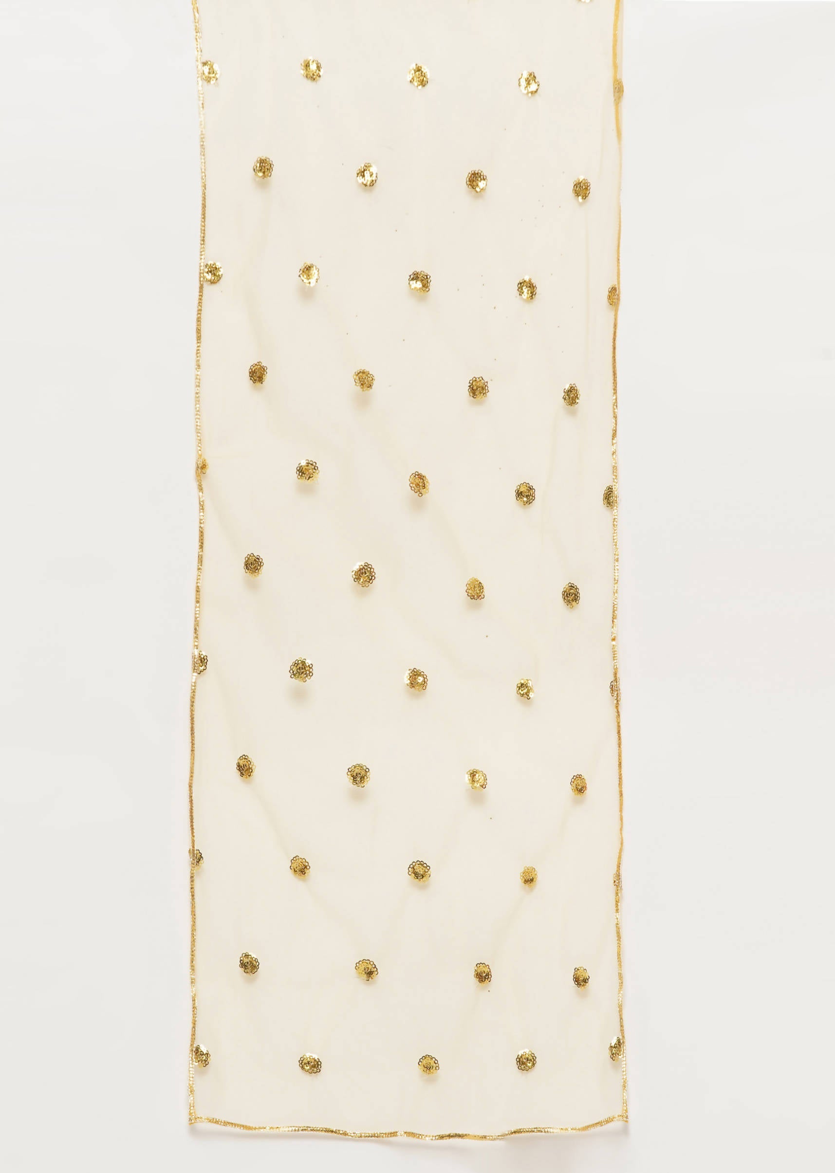 Little Bansi Girls Cotton Embroidery Kurta with Floral Sharara & Dupatta - White & Yellow | Grocsy