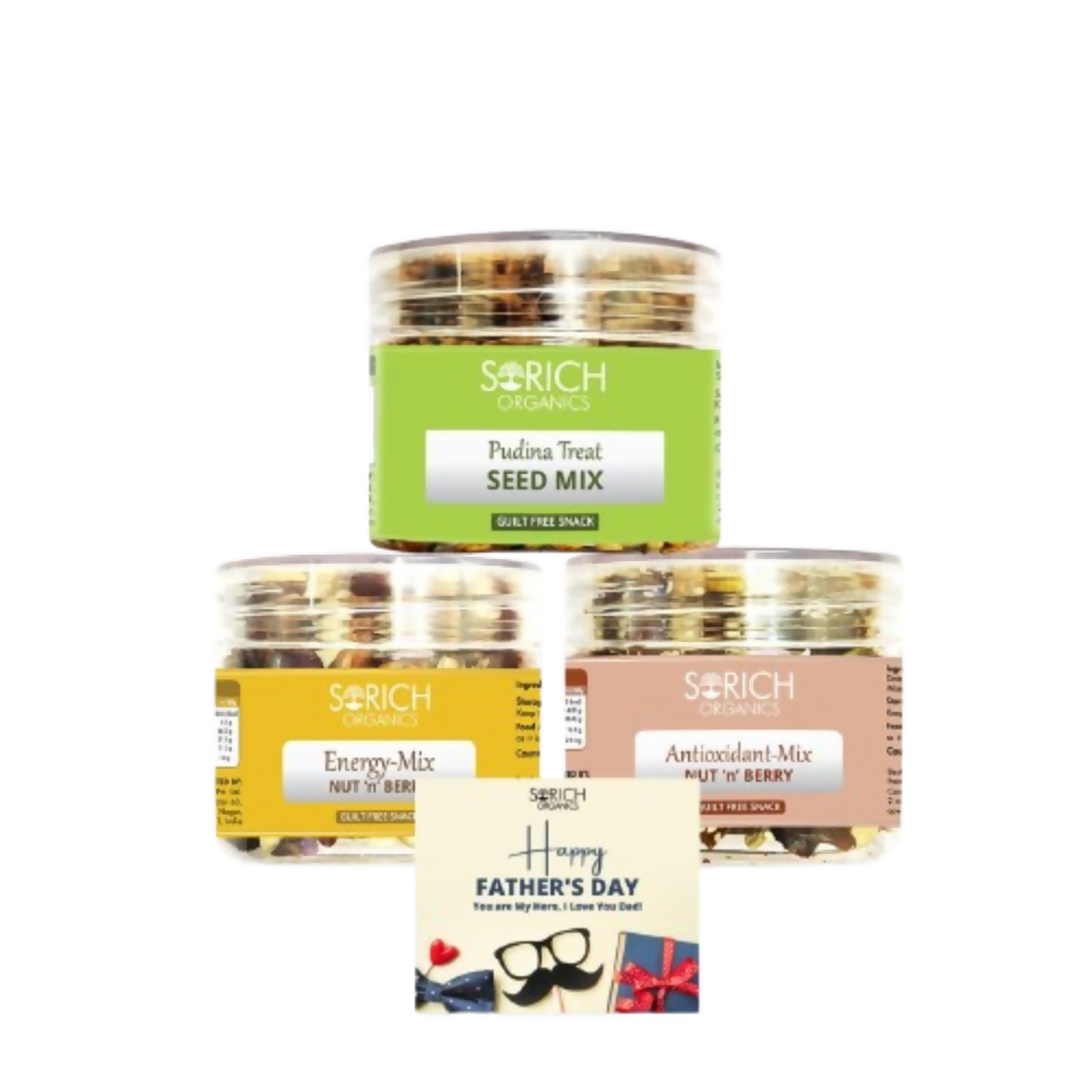 Sorich Organics Energy Mix, Antioxidant Mix & Pudina Seeds Mix | Grocsy