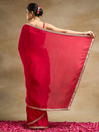 kasee Embroidered Silk Blend Saree | Grocsy