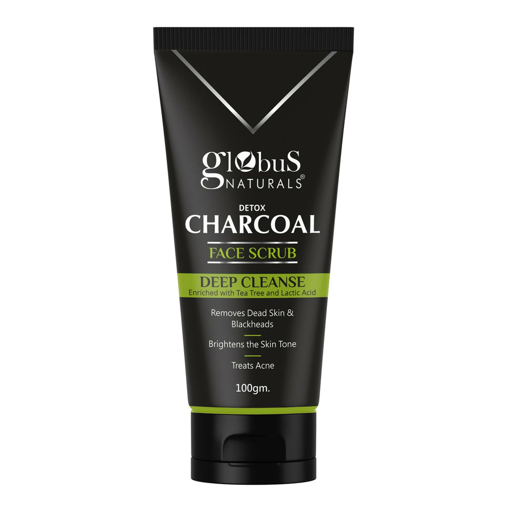 Globus Naturals Charcoal Scrub | Grocsy