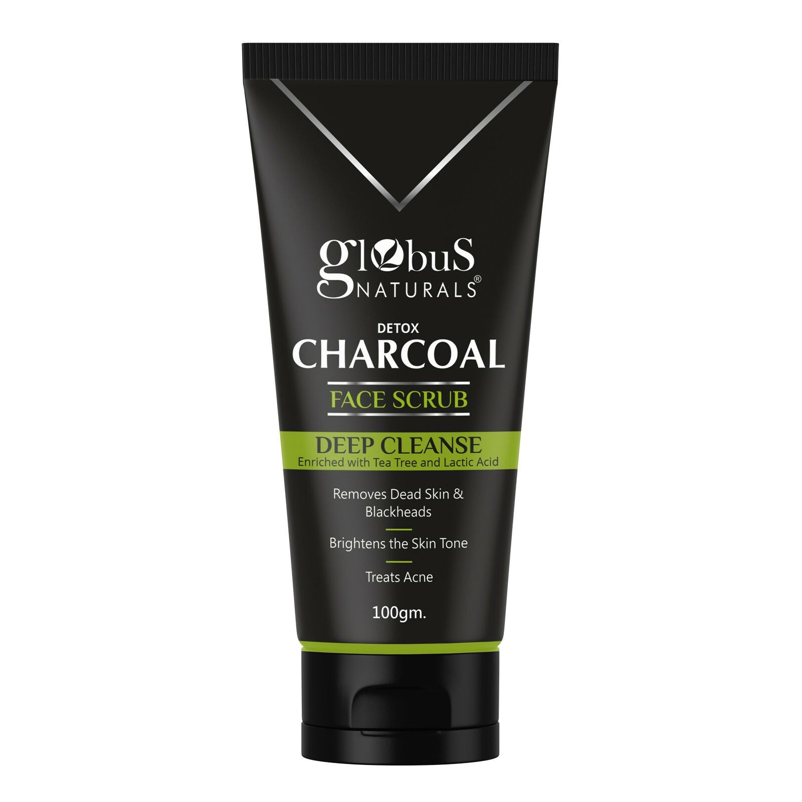 Globus Naturals Charcoal Scrub | Grocsy