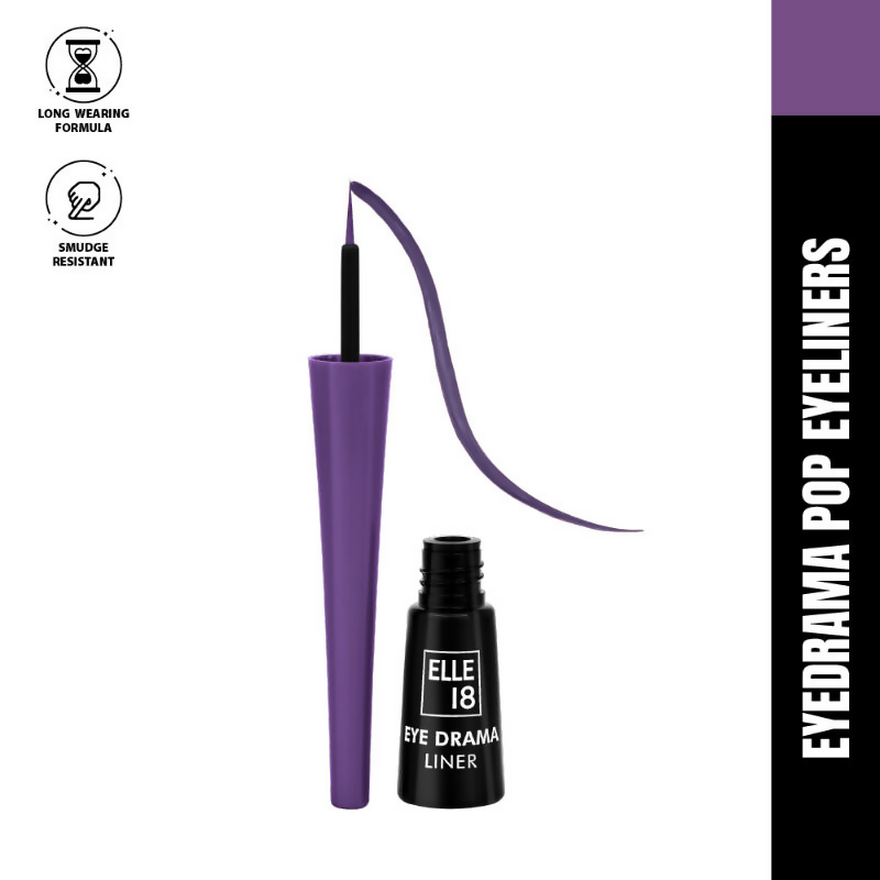 Elle 18 Eye Drama Liner - Violet | Grocsy