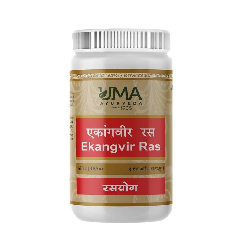 Uma Ayurveda Ekangvir Ras Tablets | Grocsy