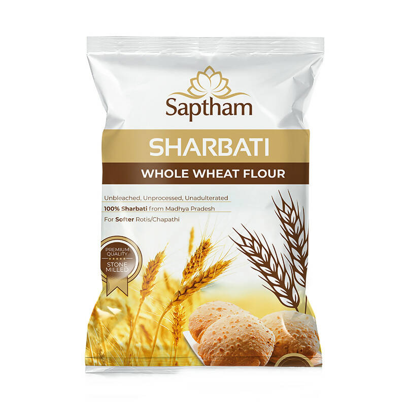 Saptham Sharbati Whole Wheat Flour