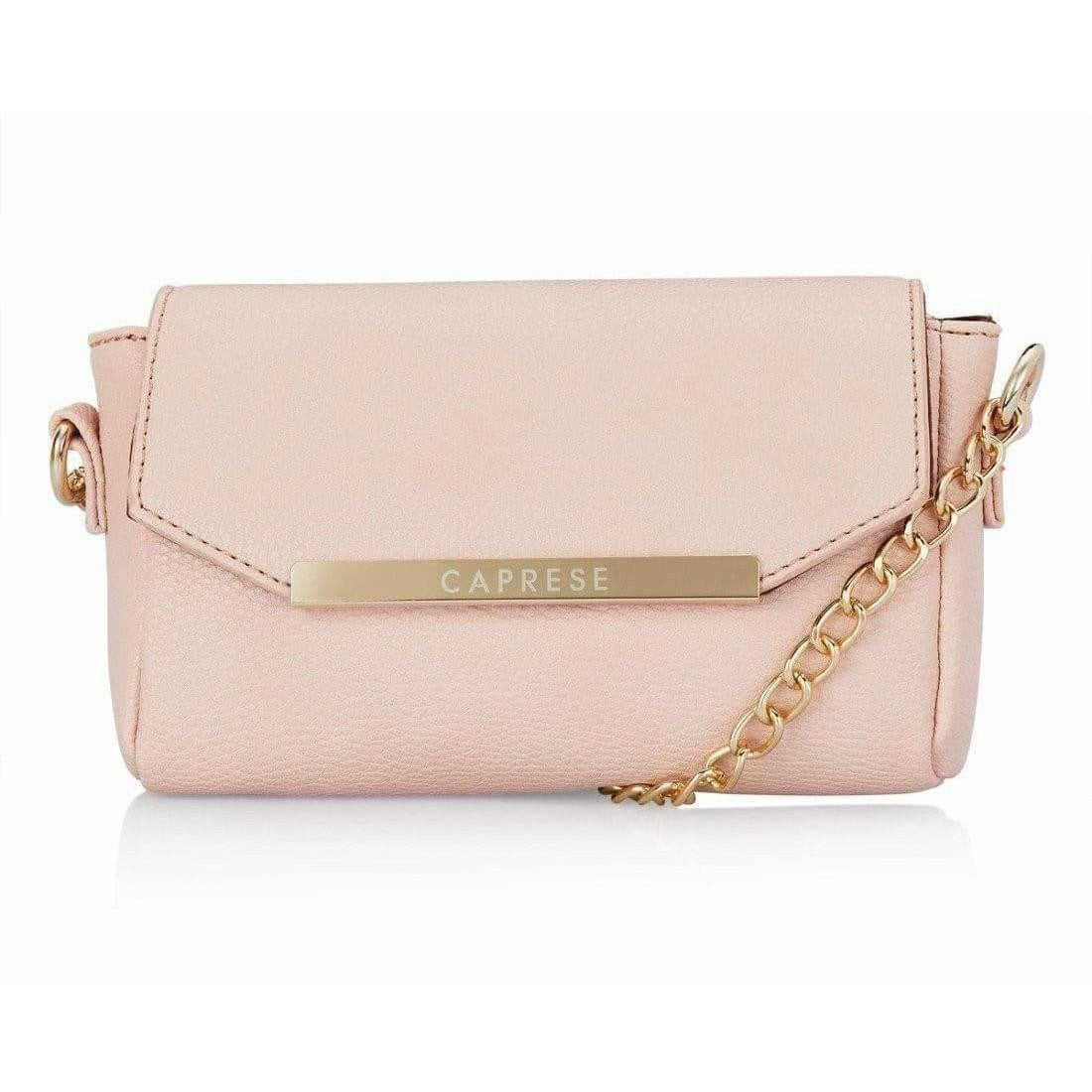 Caprese Women Casual Pink PU Sling Bag | Grocsy