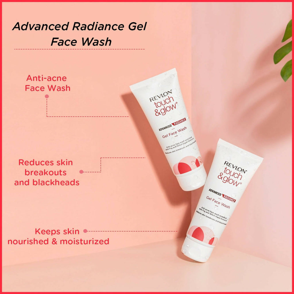 Revlon Touch & Glow Advanced Radiance Gel Face Wash | Grocsy