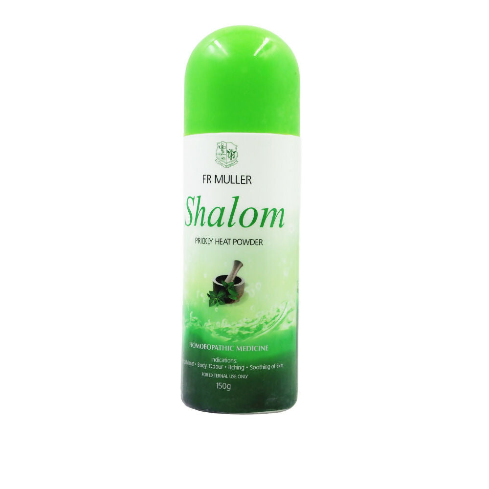 Father Muller Shalom Prickly Heat Powder(Green) | Grocsy