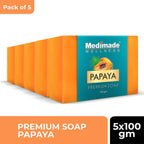 Medimade Wellness Papaya Premium Soap | Grocsy