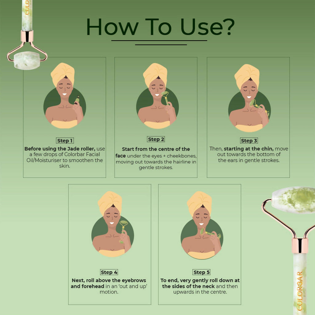 Colorbar Accessories Jade Roller | Grocsy