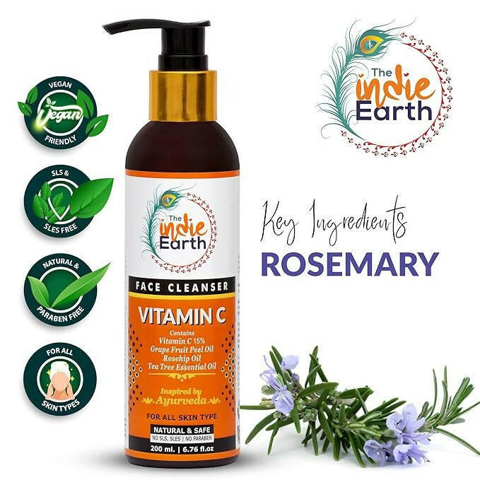 The Indie Earth Vitamin C Face Cleanser | Grocsy