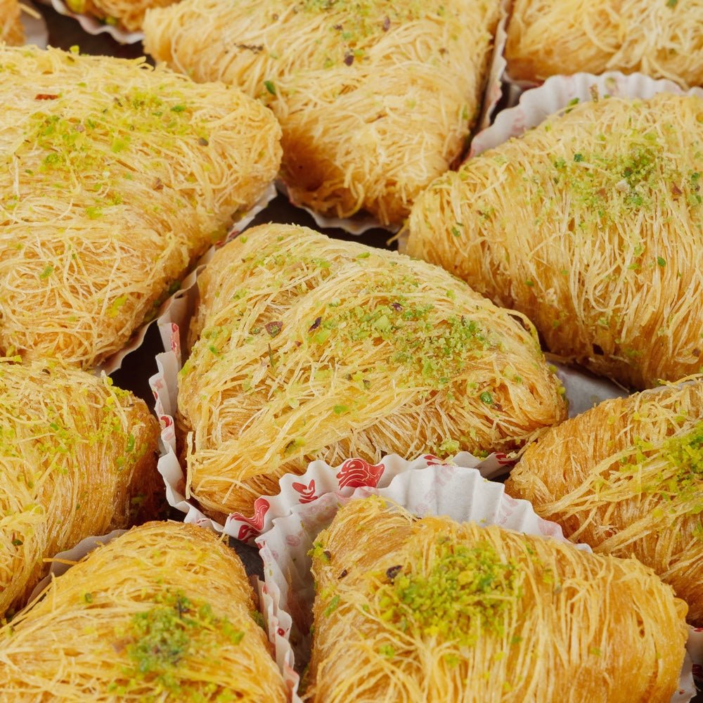 Shree Mithai Pistachio Samosa Kunafa | Grocsy