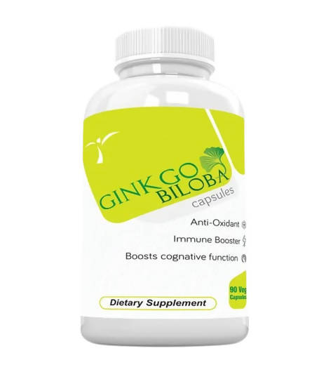 Ramini Bio Nutrition Ginkgo Biloba 500mg Veg Capsules | Grocsy