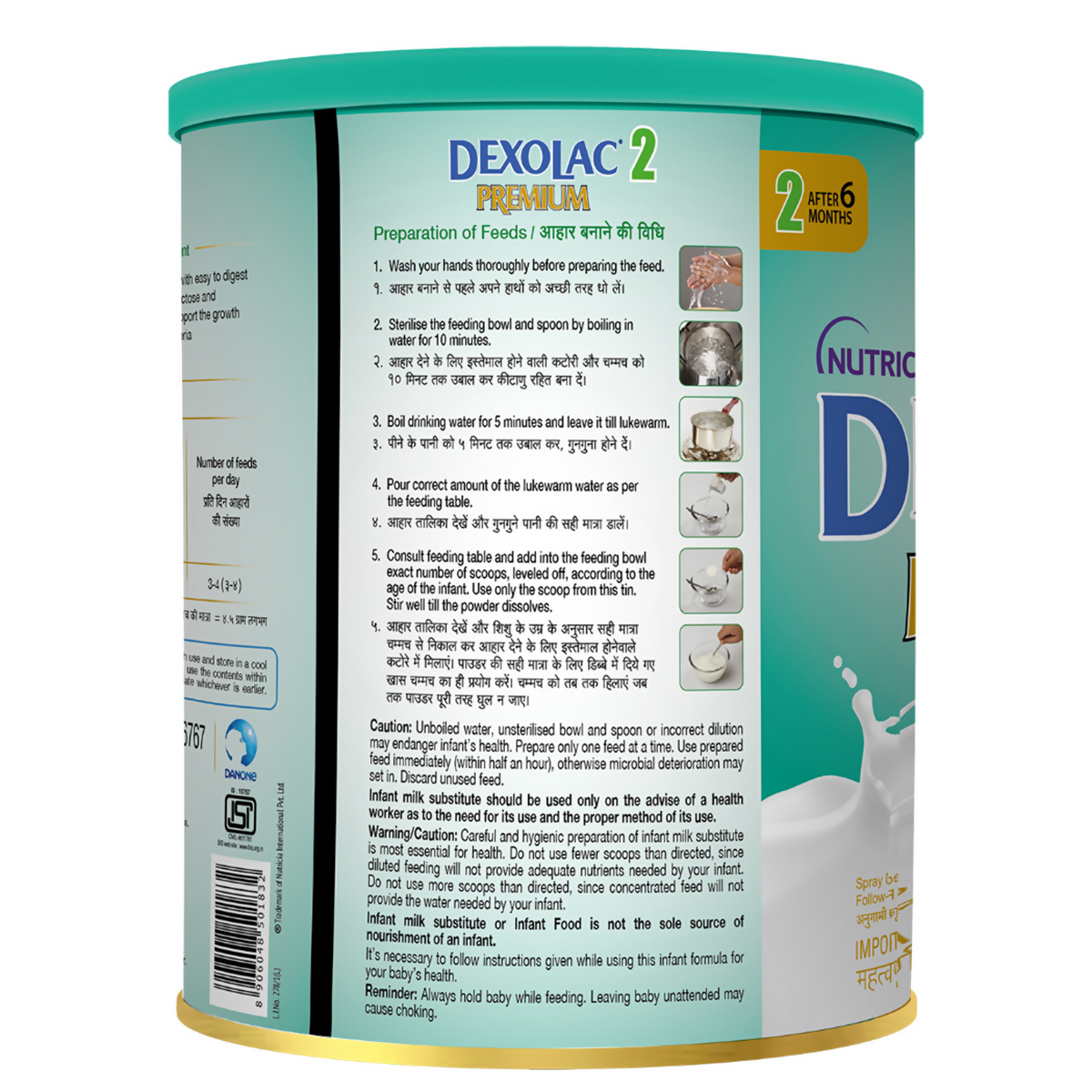 Dexolac Premium Infant Formula Powder Stage 2 (From 6-12 Months) | Grocsy