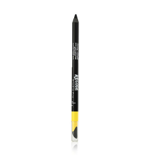 Recode Turning Heads Crayon Gel Eyeliner Cum Kajal Pencil - Black | Grocsy